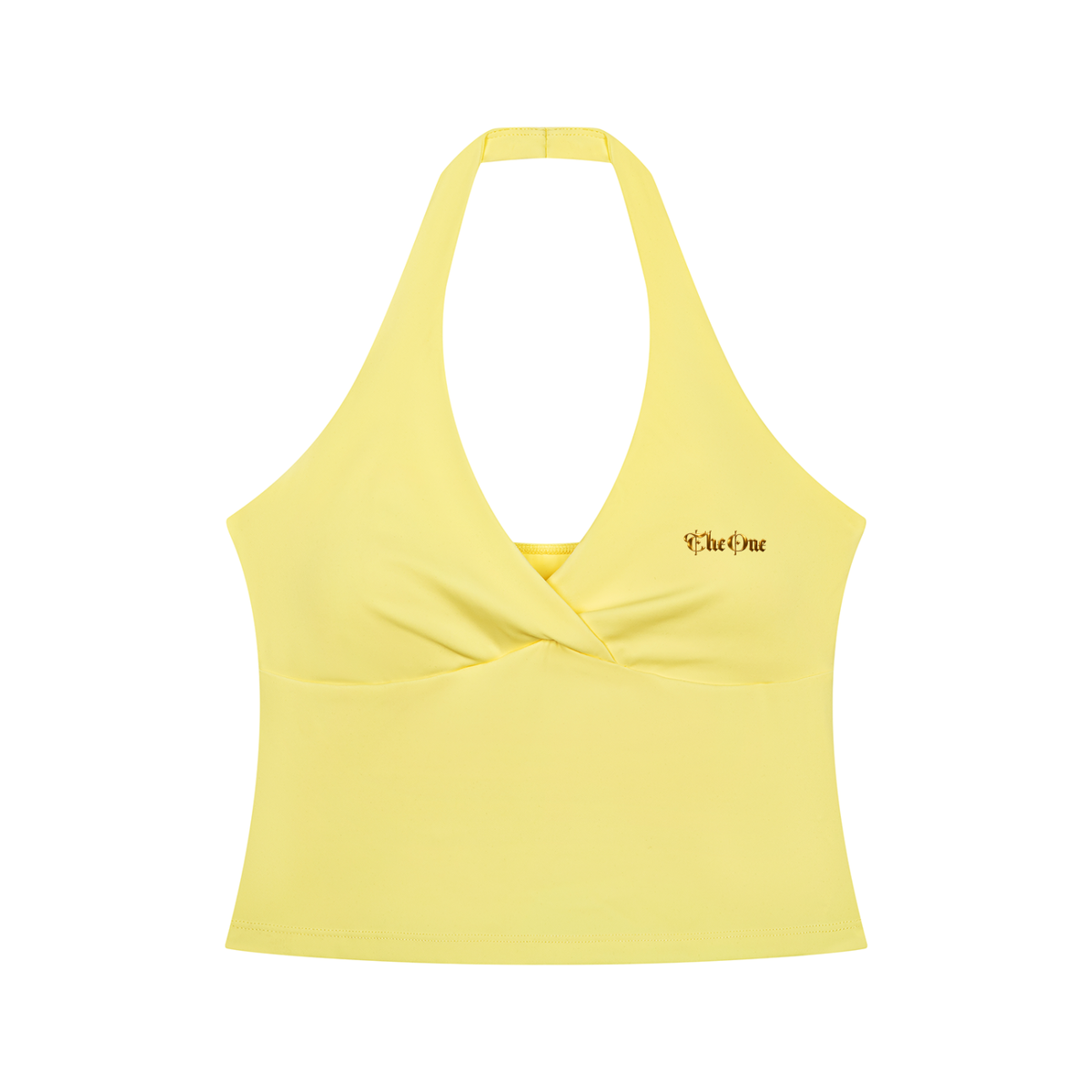 The One Top Halter Fruncido
