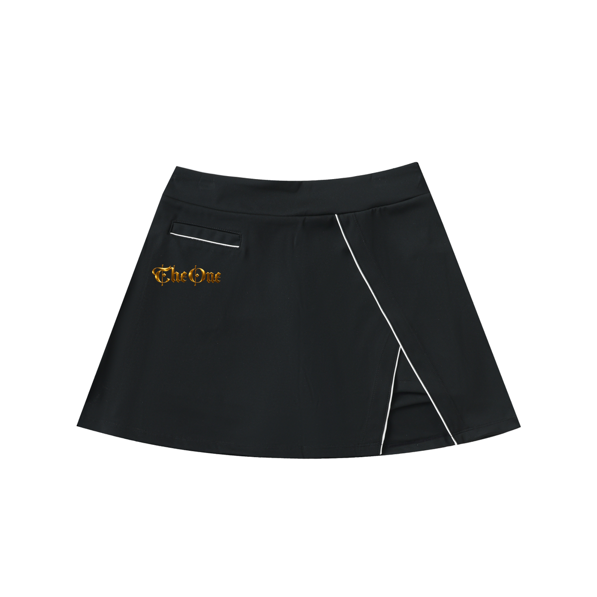 High-Waist A-Line Skirt