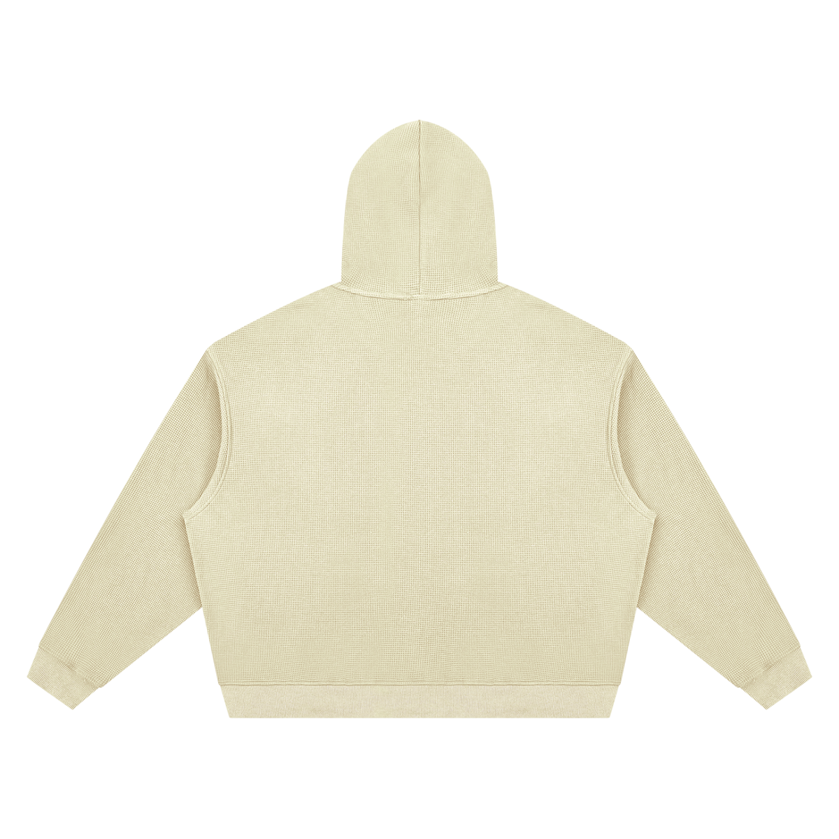 The One Sudadera con Capucha Waffle Boxy