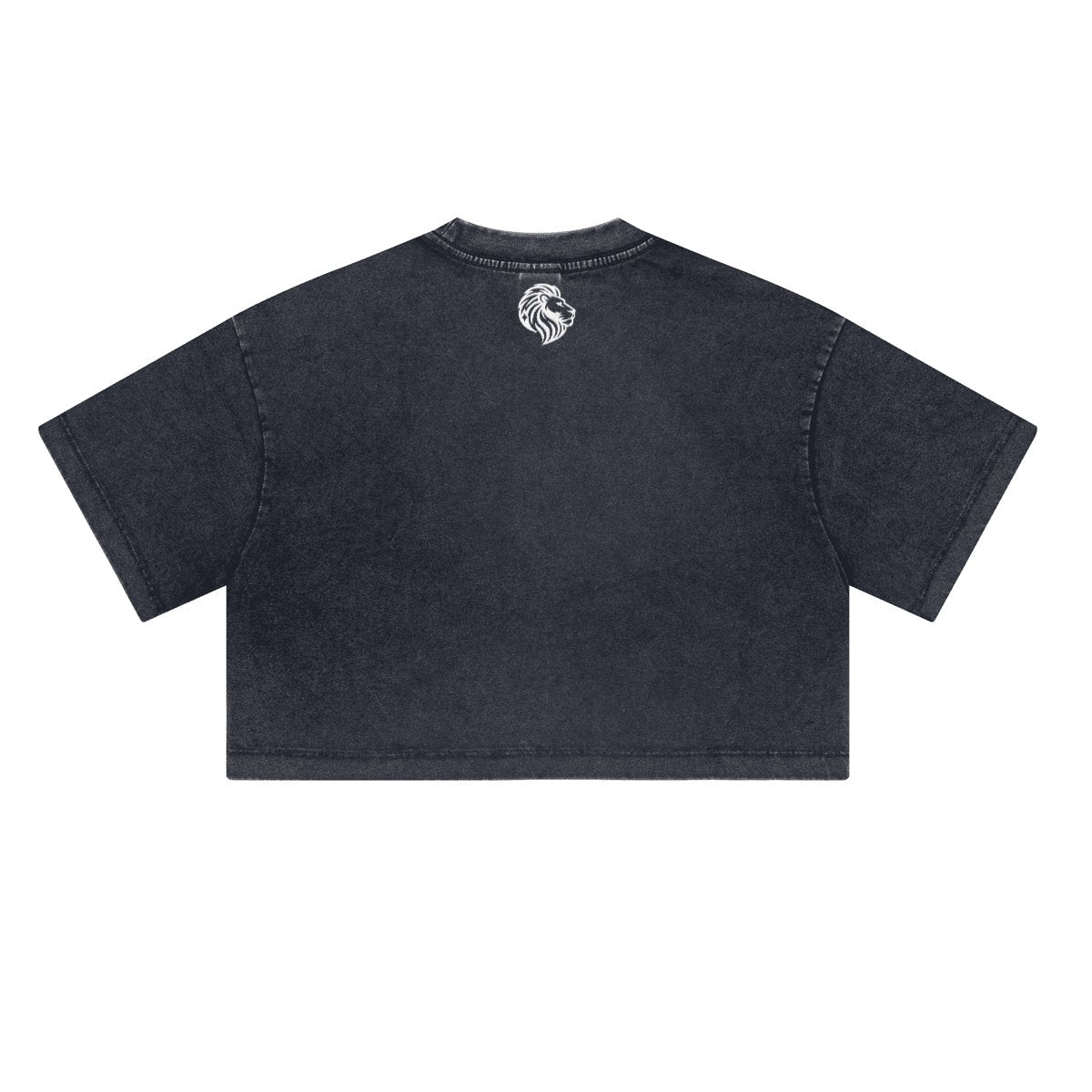 Heavyweight Washed Loose-Fit Cropped Crewneck T-Shirt - The One PR
