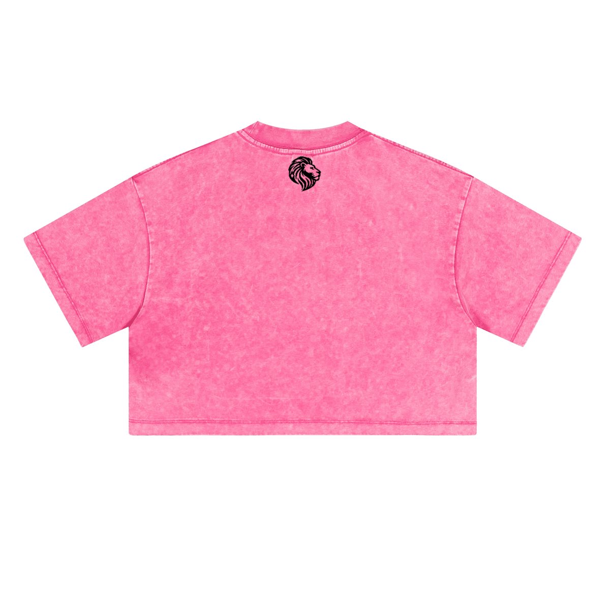 Heavyweight Washed Loose-Fit Cropped Crewneck T-Shirt - The One PR