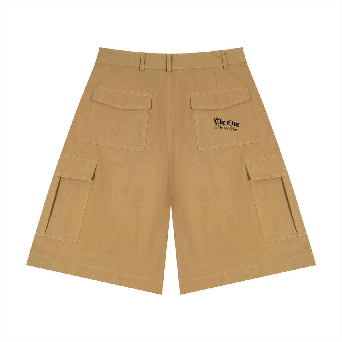 The One Pantalones Cortos Cargo Tejidos