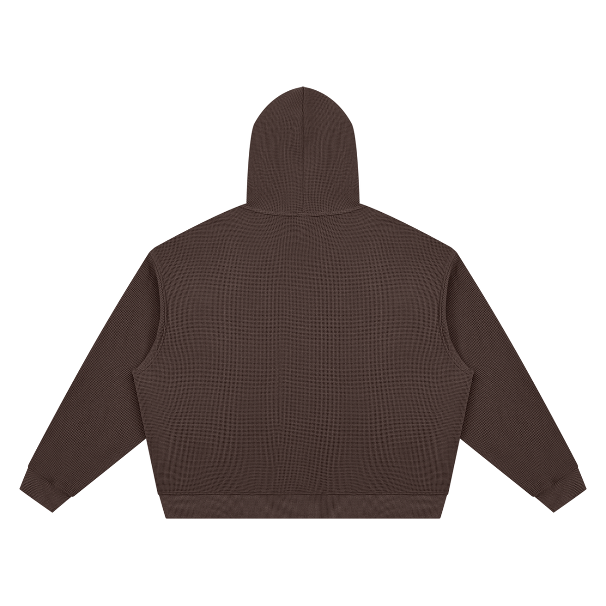 The One Sudadera con Capucha Waffle Boxy