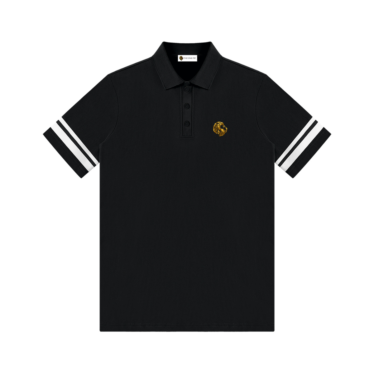 The One Vestido Polo Rayado Bloques de Color