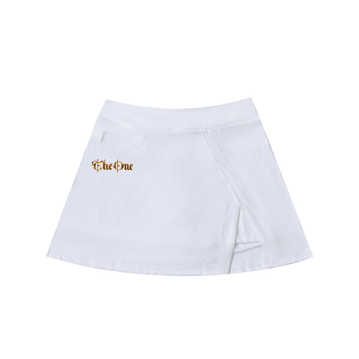 High-Waist A-Line Skirt