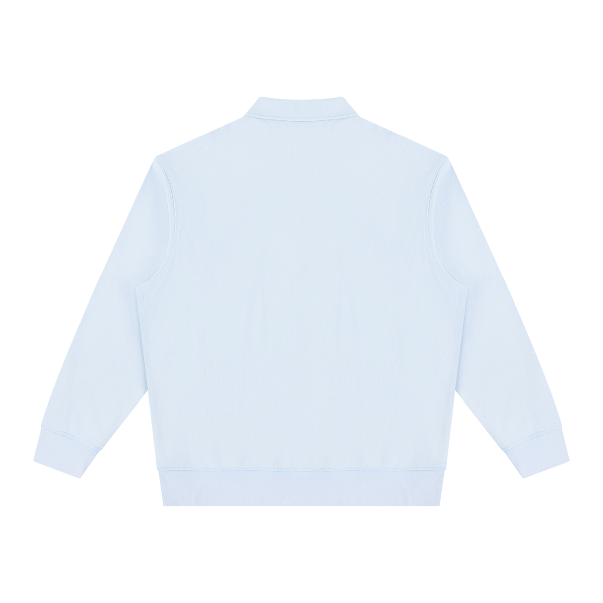 The One Sudadera Lavado Vintage con Cremallera de Cuarto
