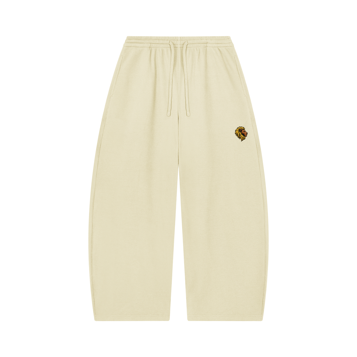 The One Pantalones Pierna Barril Waffle
