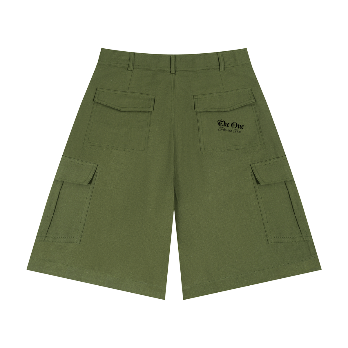 The One Pantalones Cortos Cargo Tejidos