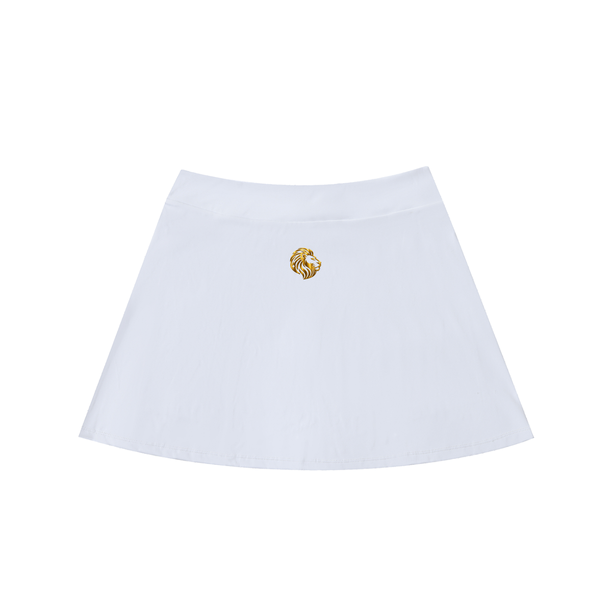 High-Waist A-Line Skirt