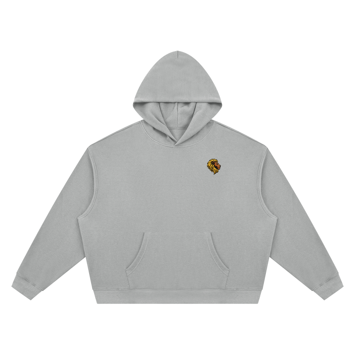 The One Sudadera con Capucha Waffle Boxy