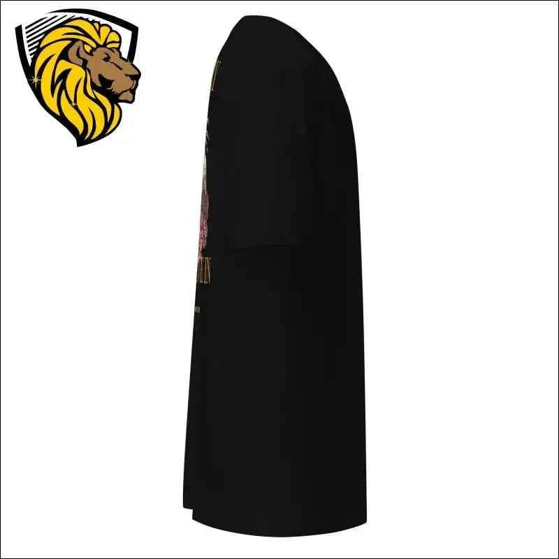 Believe In T-Shirt: Black Cotton, Lion Logo, Versatile Style - The One PR