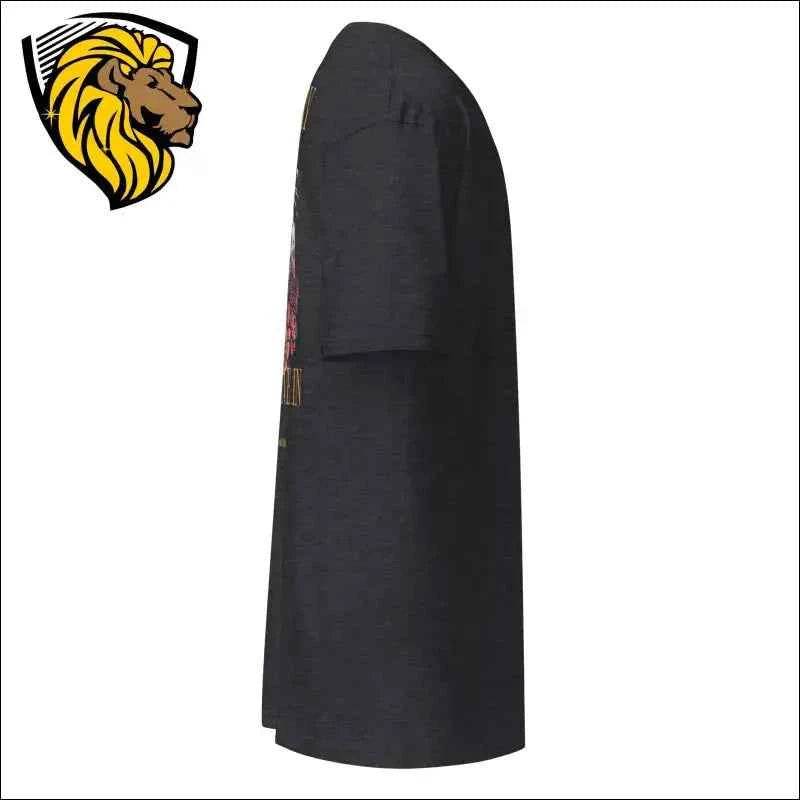 Believe In T-Shirt: Black Cotton, Lion Logo, Versatile Style - The One PR