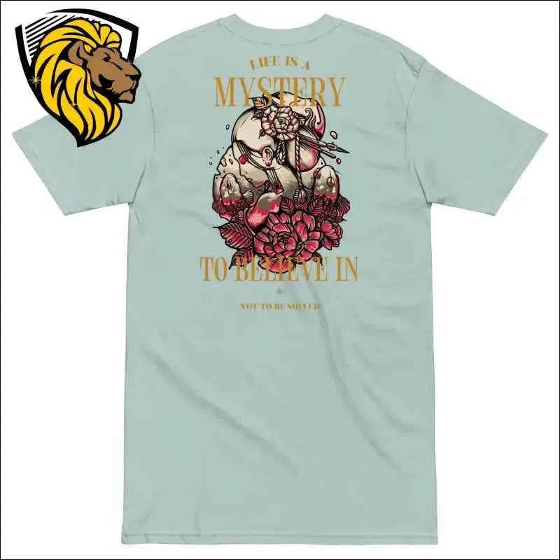 Believe In T-Shirt: Black Cotton, Lion Logo, Versatile Style - The One PR