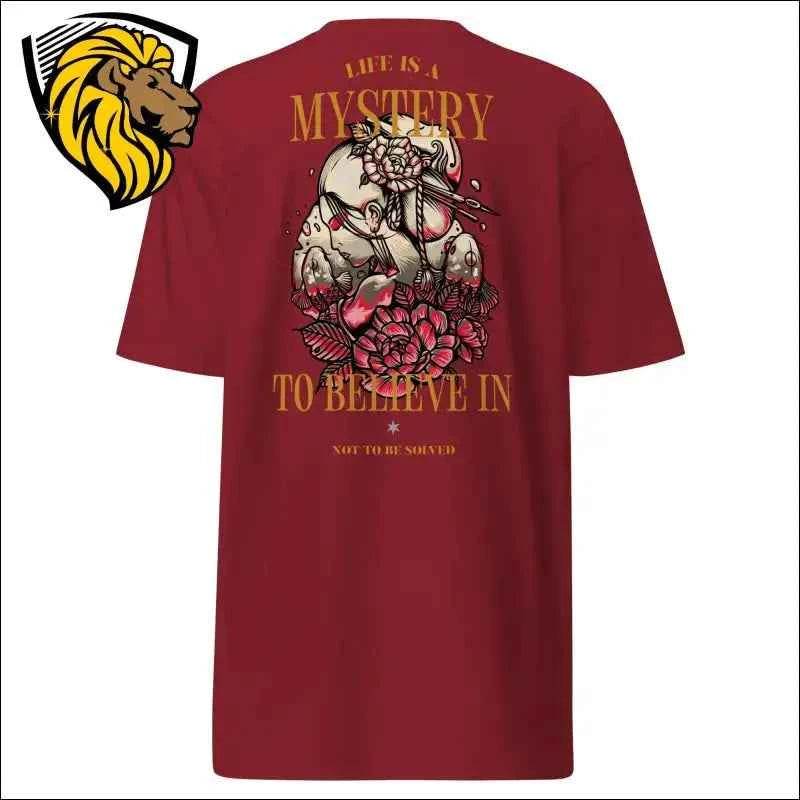 Believe In T-Shirt: Black Cotton, Lion Logo, Versatile Style - The One PR