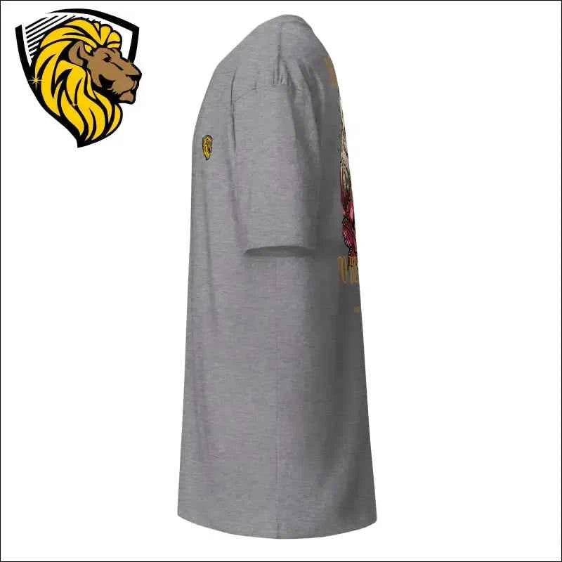 Believe In T-Shirt: Black Cotton, Lion Logo, Versatile Style - The One PR