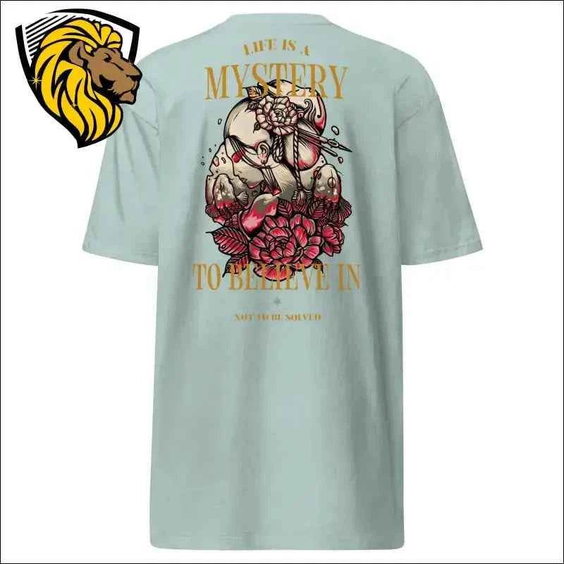 Believe In T-Shirt: Black Cotton, Lion Logo, Versatile Style - The One PR