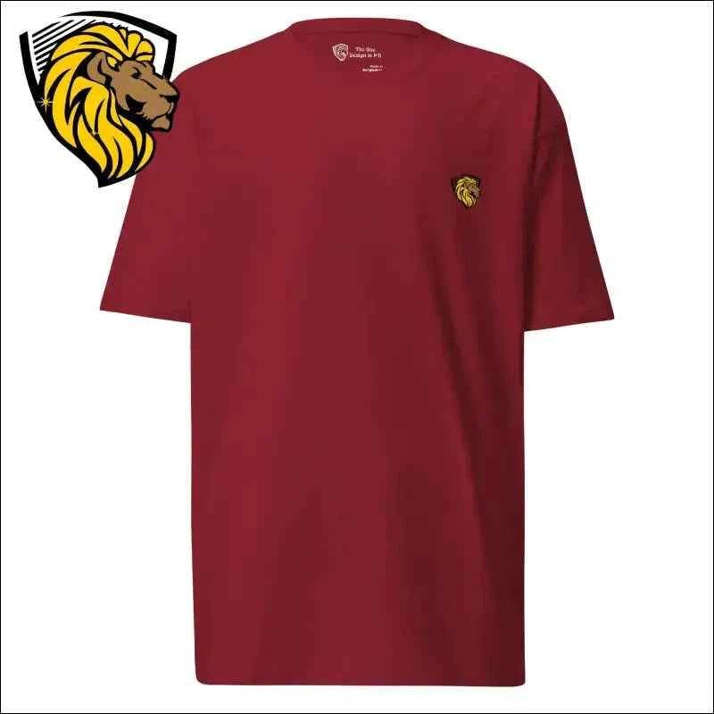 Believe In T-Shirt: Black Cotton, Lion Logo, Versatile Style - The One PR