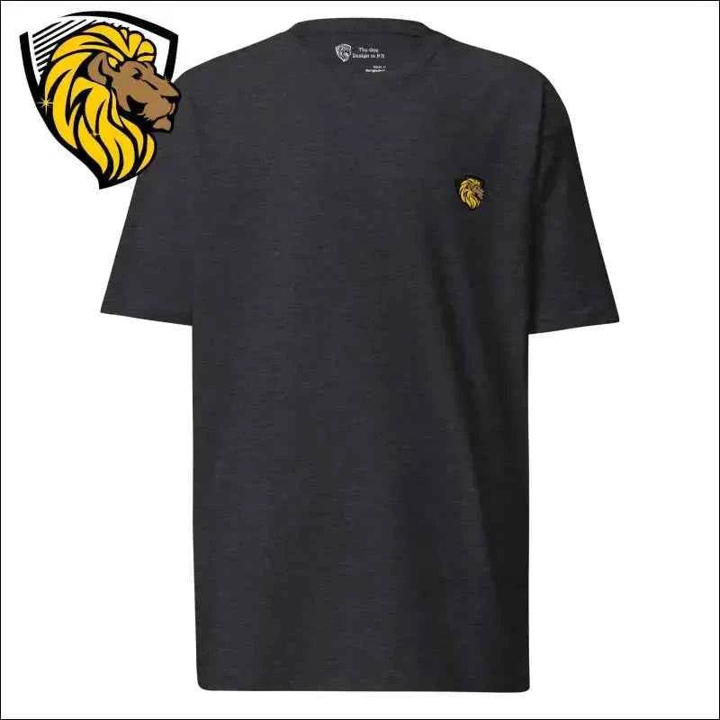 Believe In T-Shirt: Black Cotton, Lion Logo, Versatile Style - The One PR