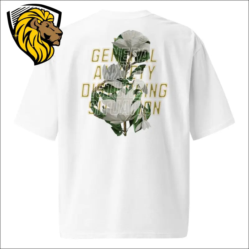 GENERAL ANXIETY Unisex Oversized t-shirt GENERAL ANXIETY Oversized Cotton T-shirt - Eco-Friendly | The One PR The One PR