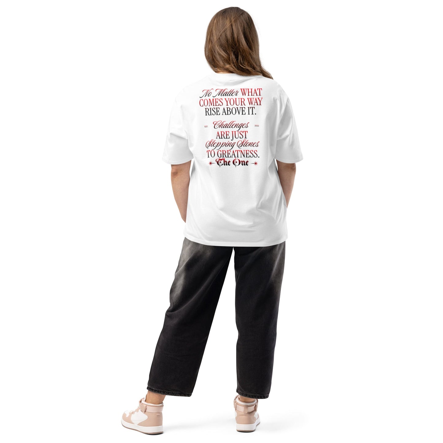 No Matter What Unisex Oversized t-shirt Streetwear Essential Unisex T-Shirt | The One PR - Premium Quality The One PR