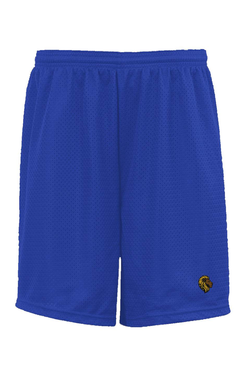 The One PR Mesh Shorts: Plus Size Athletic Shorts - Puerto Rican Pride