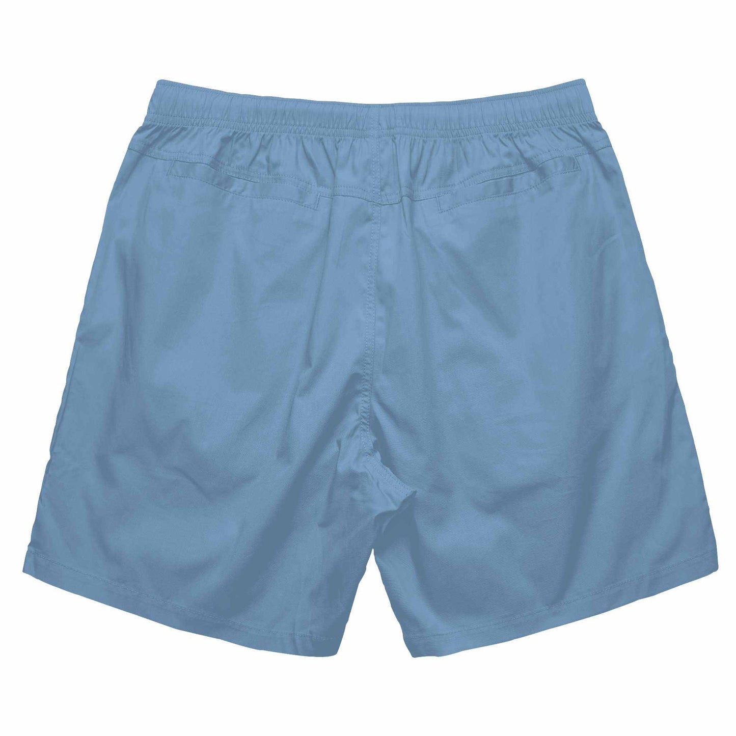 The One PR Men's Blue Short Shorts: Swim Trunks, Elastic Waistband, Casual Summer Style