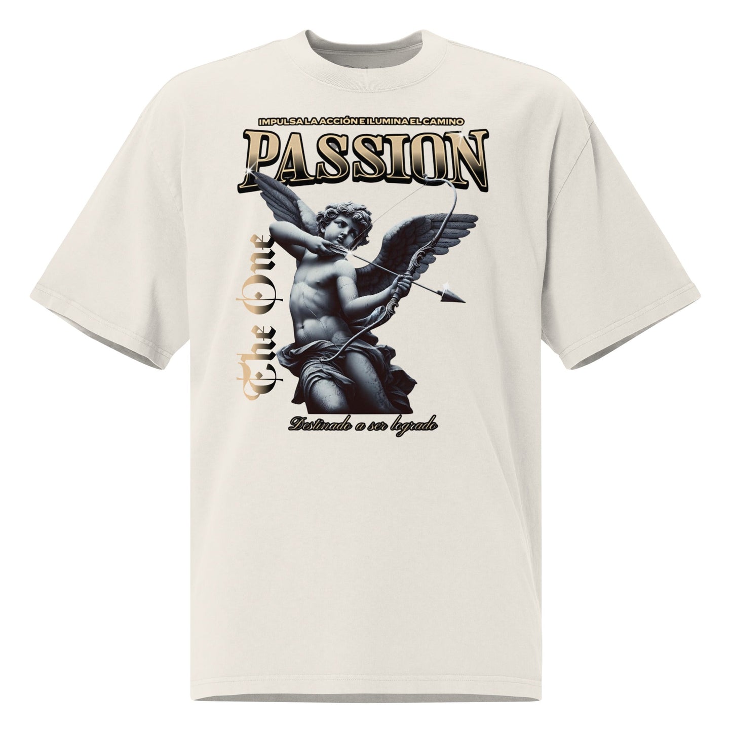 The One PassionOversized faded t-shirt Comfortable Oversized T-Shirt - Designed for You by The One PR The One PR