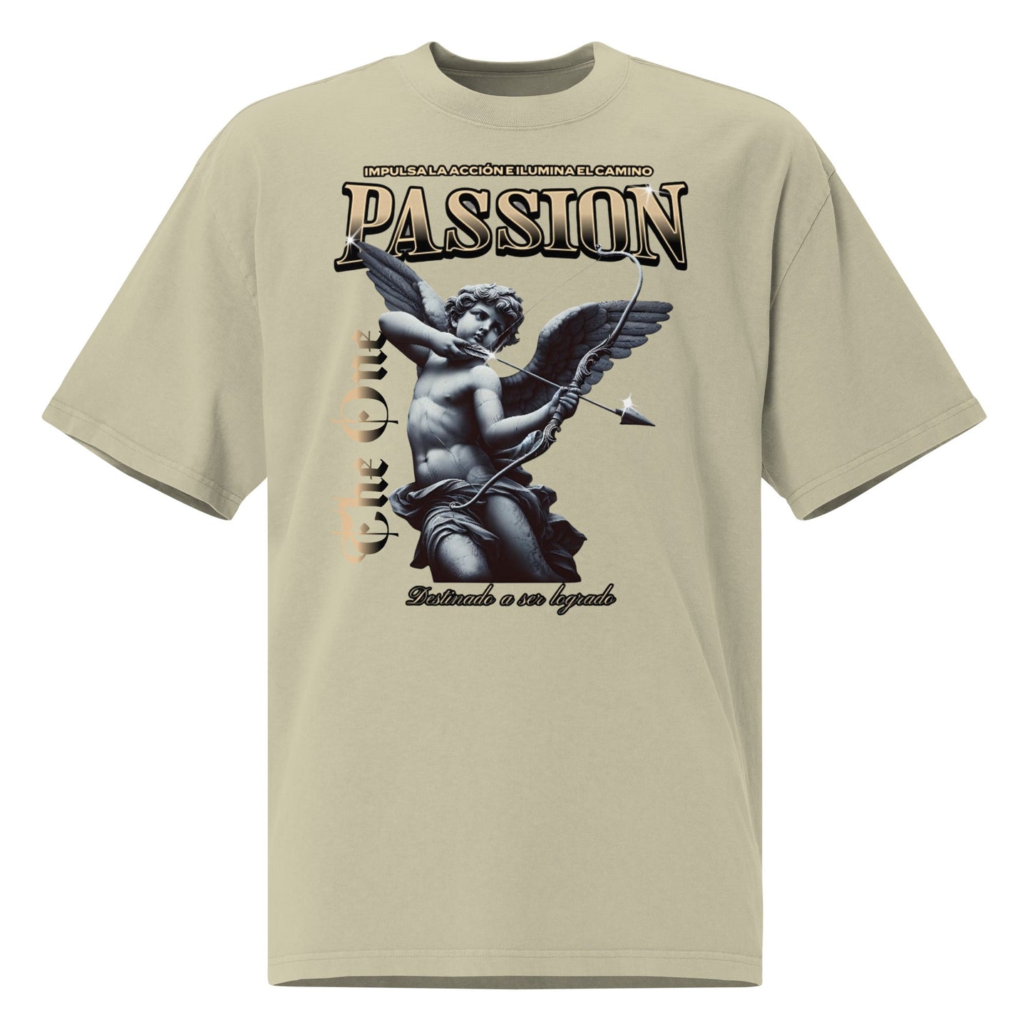 The One PassionOversized faded t-shirt Comfortable Oversized T-Shirt - Designed for You by The One PR The One PR