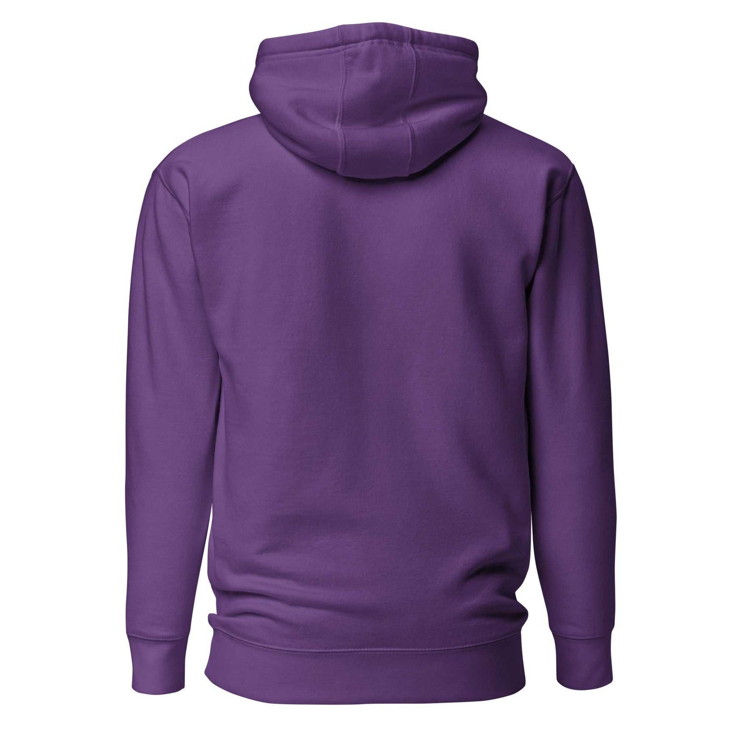 Purple Unisex Hoodie | The One PR: Comfortable Cotton-Blend Pullover Sweatshirt