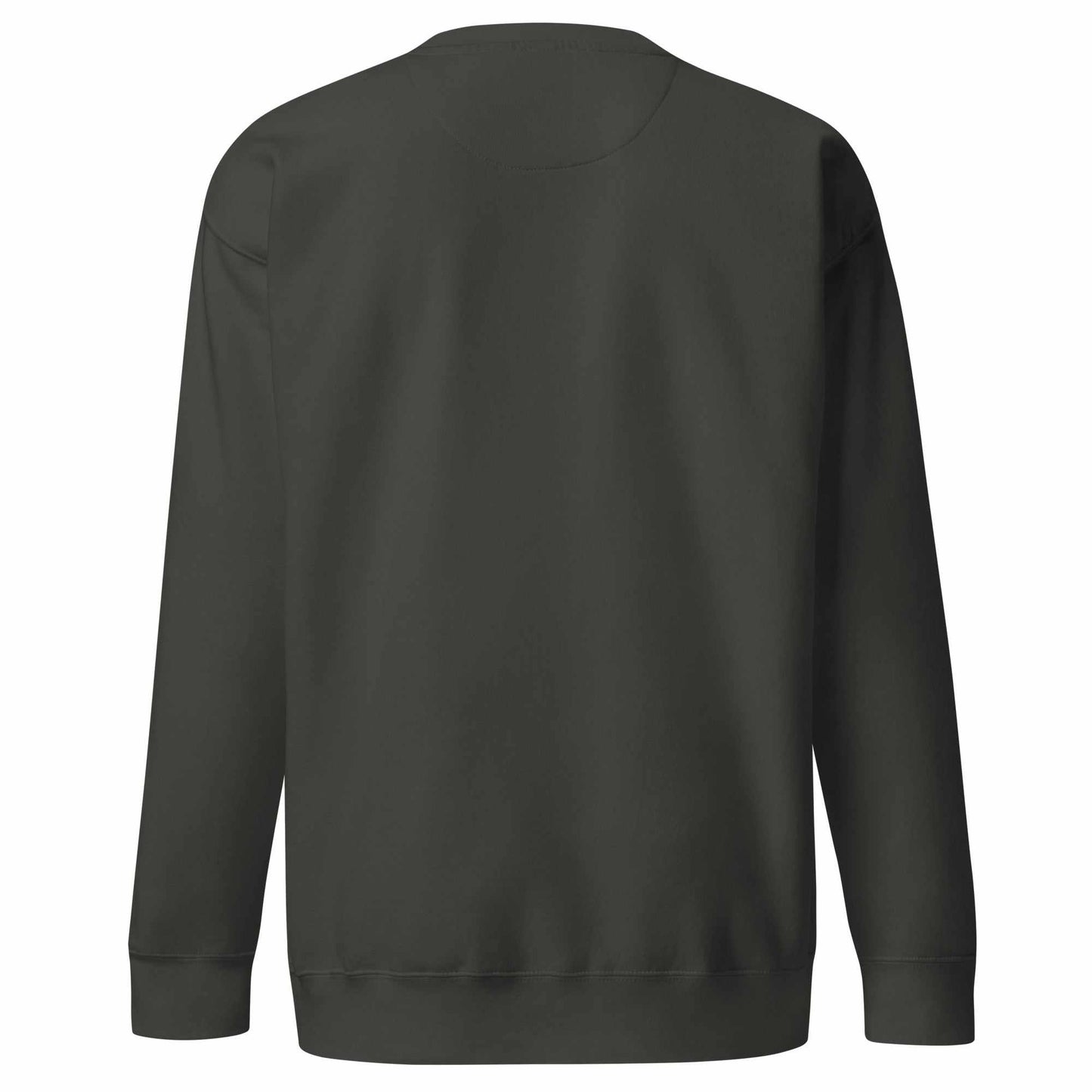 Charcoal Sweatshirt Crewneck | Unisex Cotton Blend Pullover - The One PR