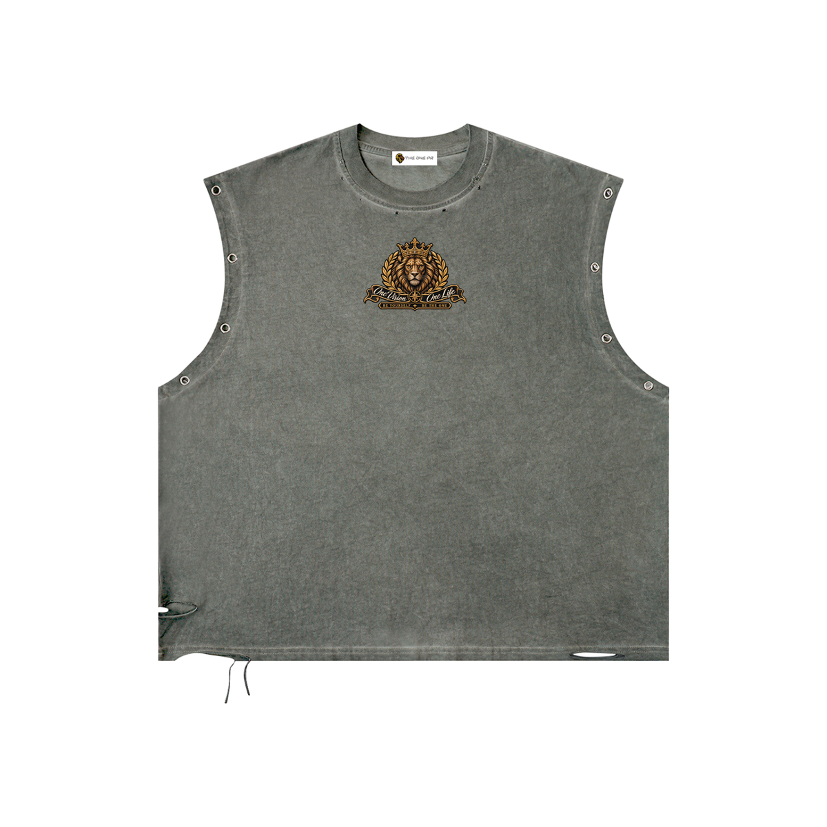 One Vision Camiseta sin Mangas con Ojales