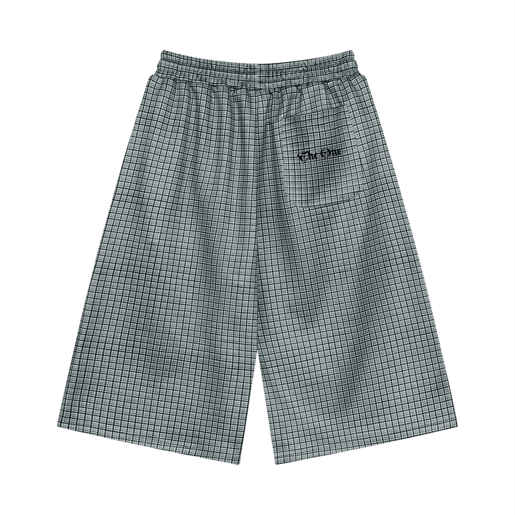 The One Plaid Drawstring Shorts