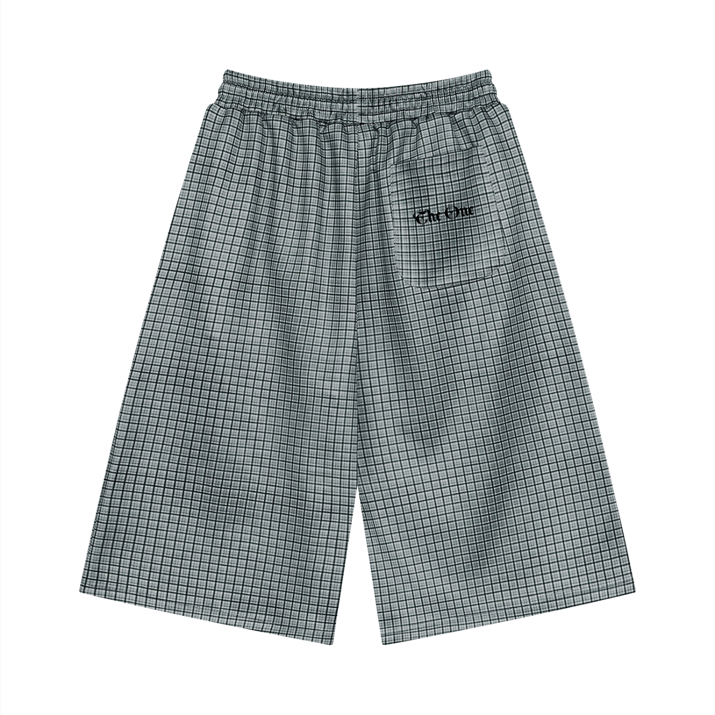 The One Plaid Drawstring Shorts