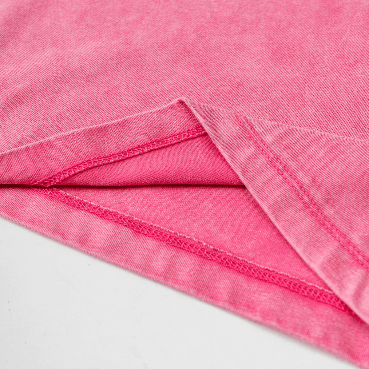 Heavyweight Washed Loose-Fit Cropped Crewneck T-Shirt