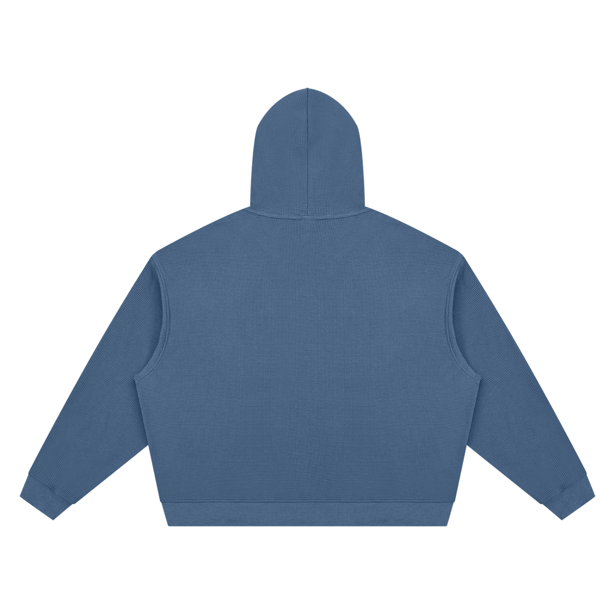 The One Sudadera con Capucha Waffle Boxy