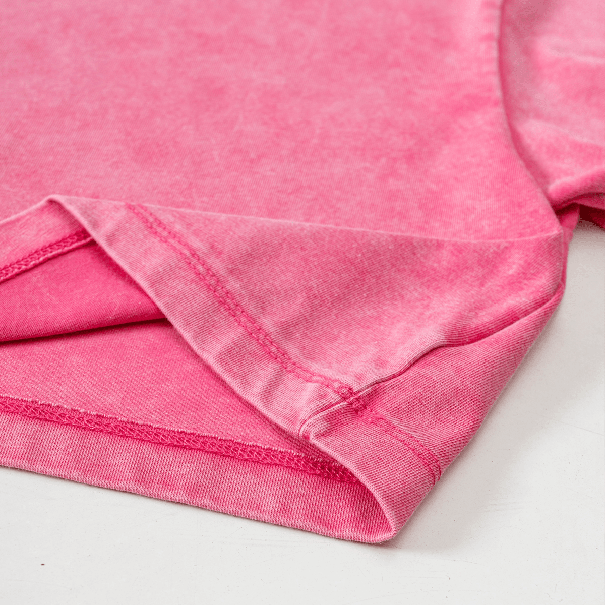 Heavyweight Washed Loose-Fit Cropped Crewneck T-Shirt