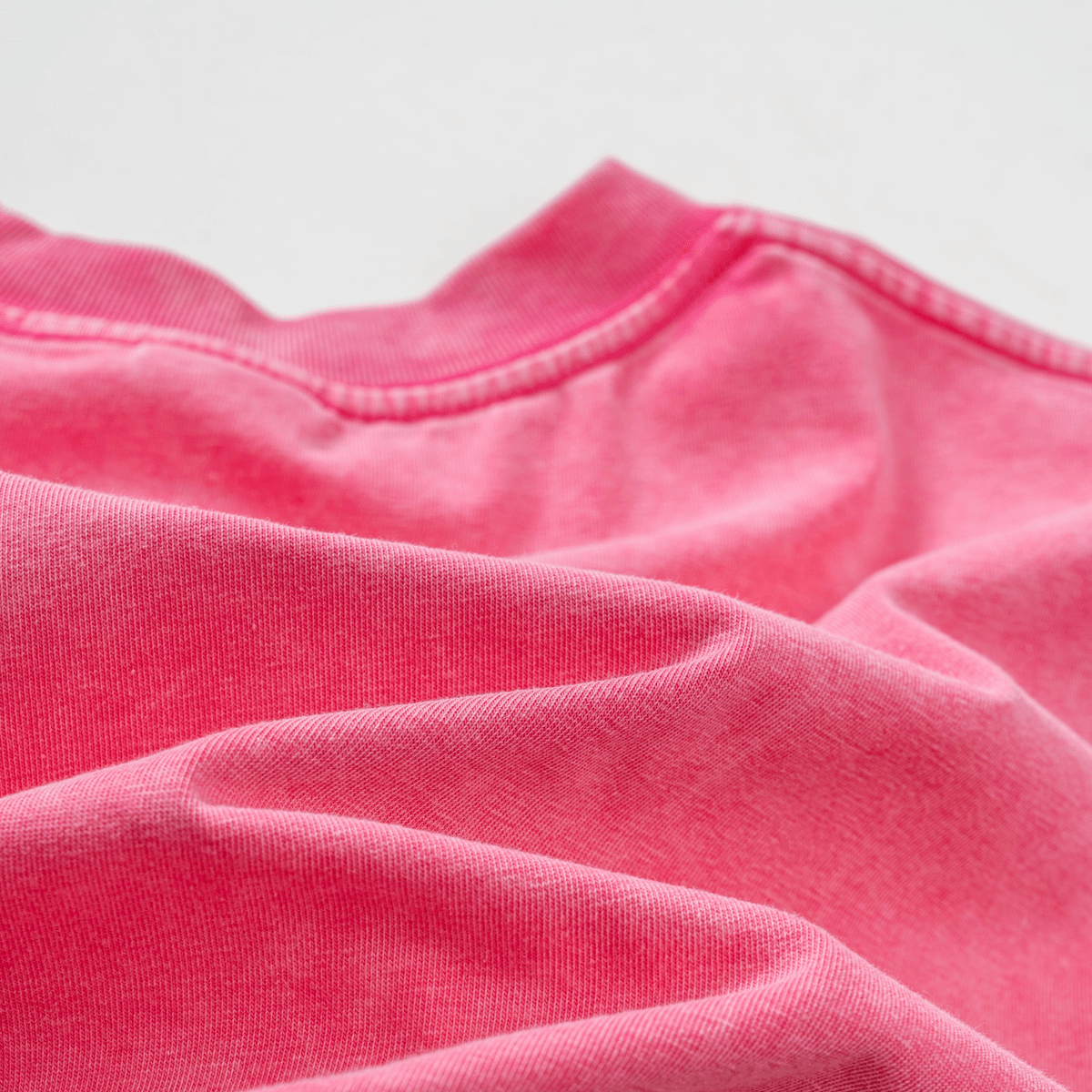 Heavyweight Washed Loose-Fit Cropped Crewneck T-Shirt