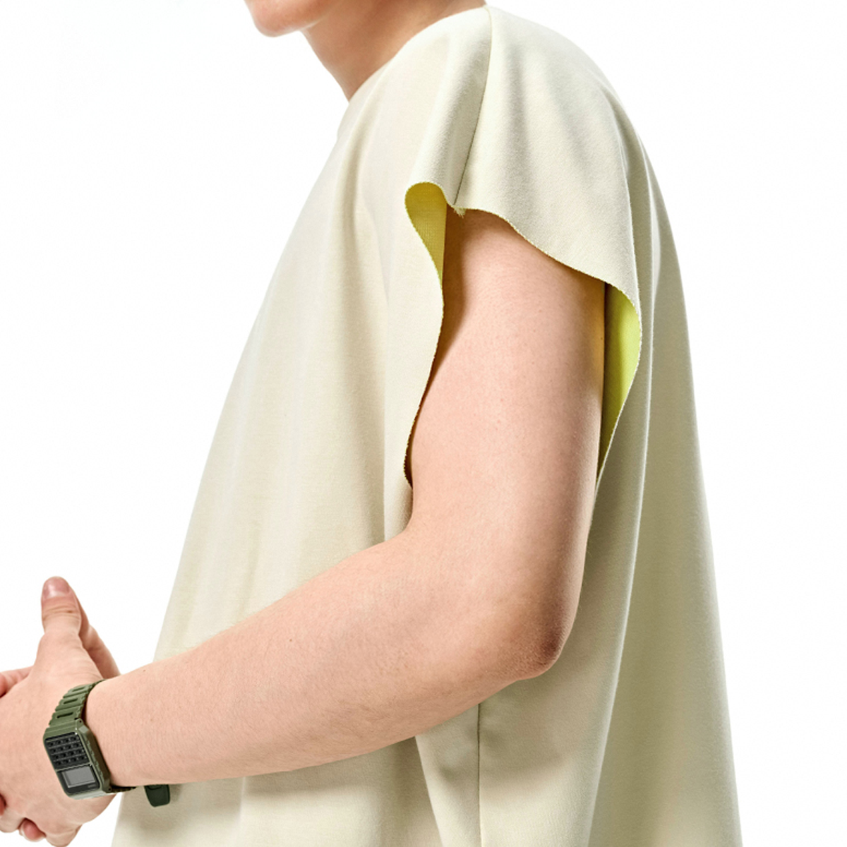 Unisex Heavyweight Boxy Fit Cropped T-Shirt