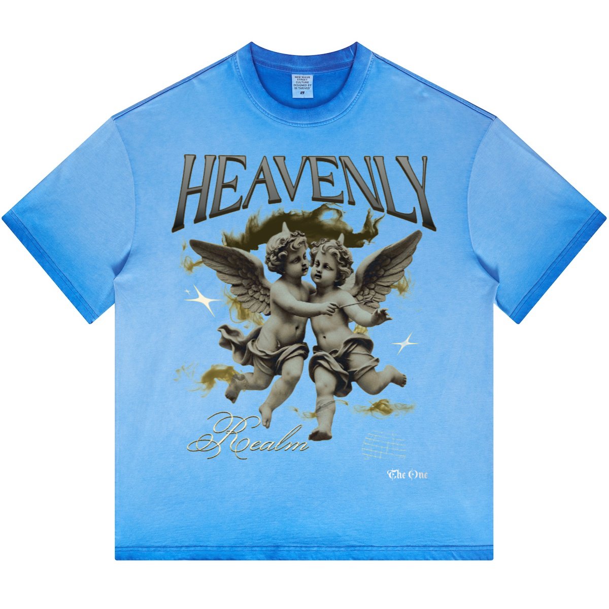 Havenly Heavyweight Washed Gradient Stir Fried T-shirt - The One PR