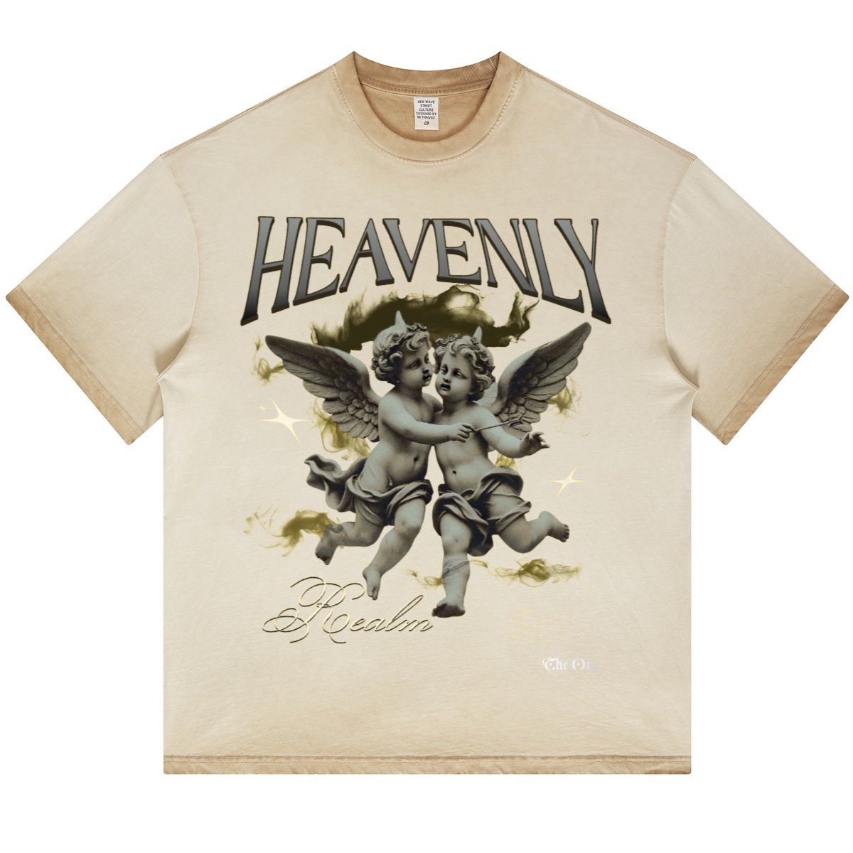Havenly Heavyweight Washed Gradient Stir Fried T-shirt - The One PR