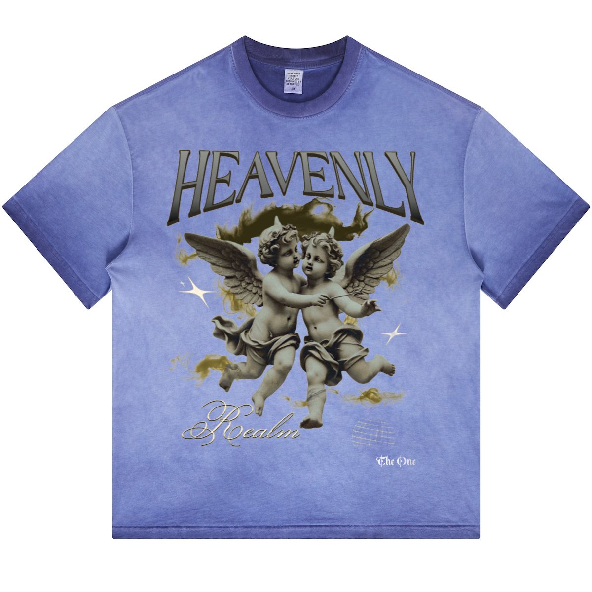 Havenly Heavyweight Washed Gradient Stir Fried T-shirt - The One PR