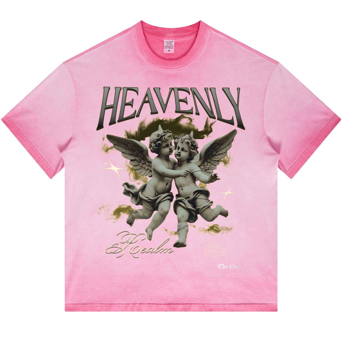 Havenly Heavyweight Washed Gradient Stir Fried T-shirt