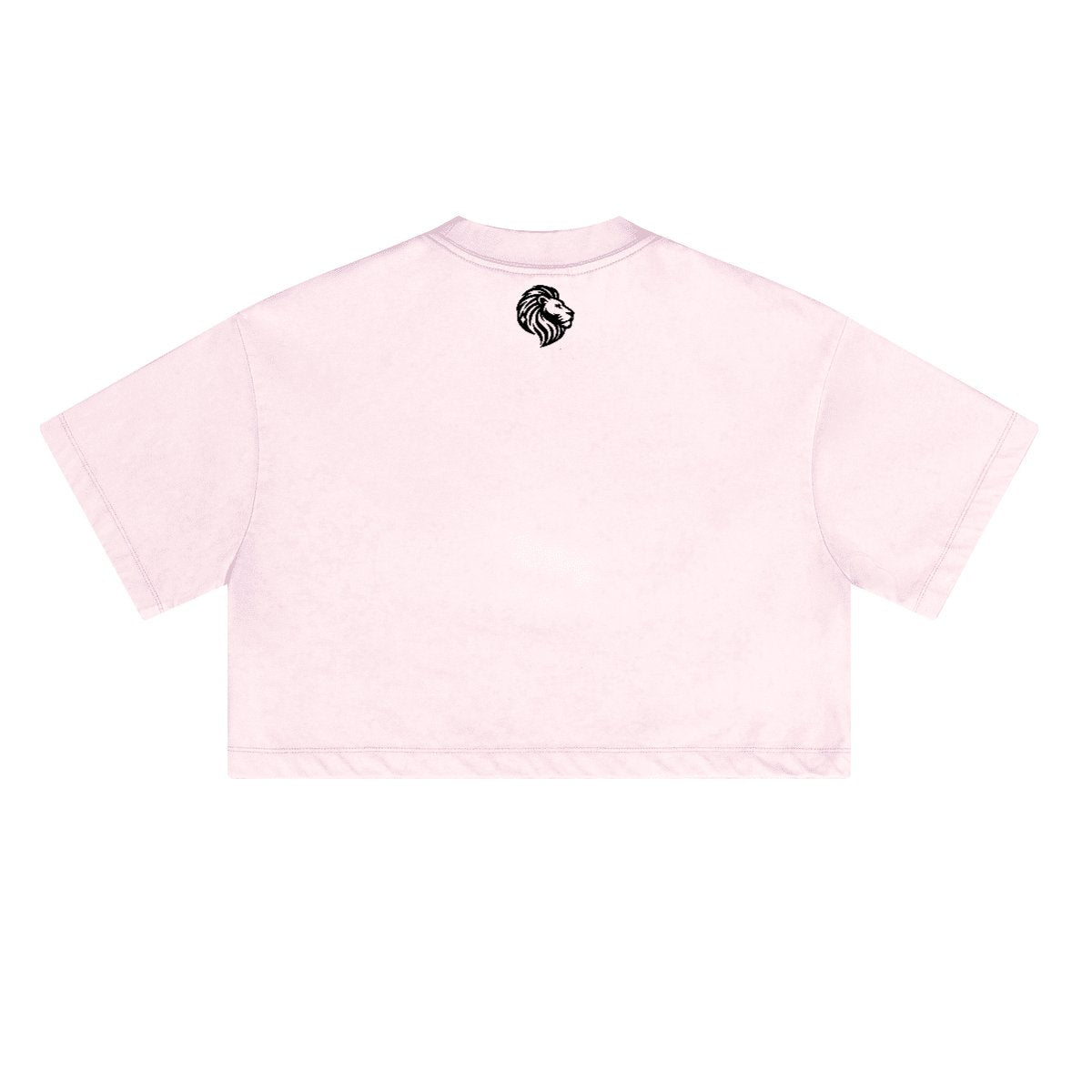 Heavyweight Washed Loose-Fit Cropped Crewneck T-Shirt - The One PR