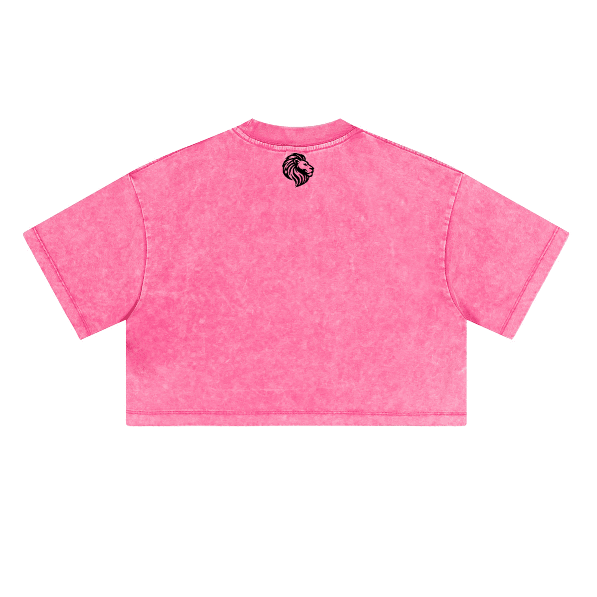 Heavyweight Washed Loose-Fit Cropped Crewneck T-Shirt