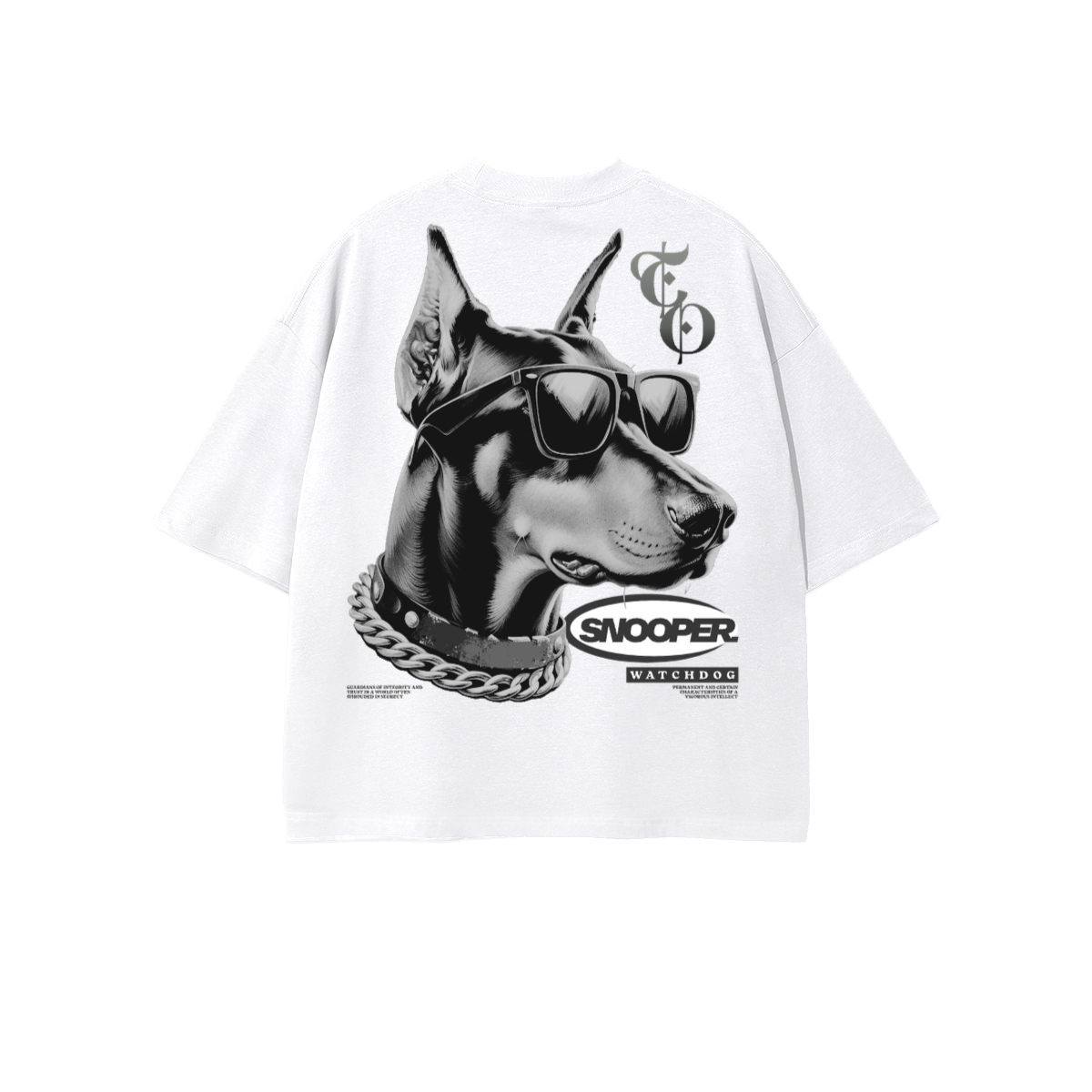 Snooper Cropped Oversized T-Shirt - The One PR