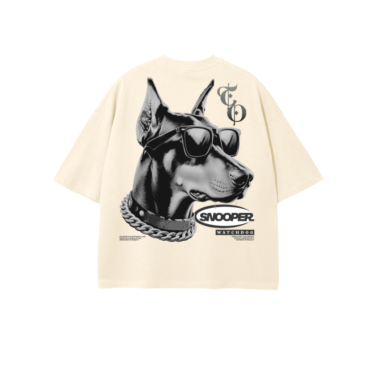 Snooper Cropped Oversized T-Shirt - The One PR