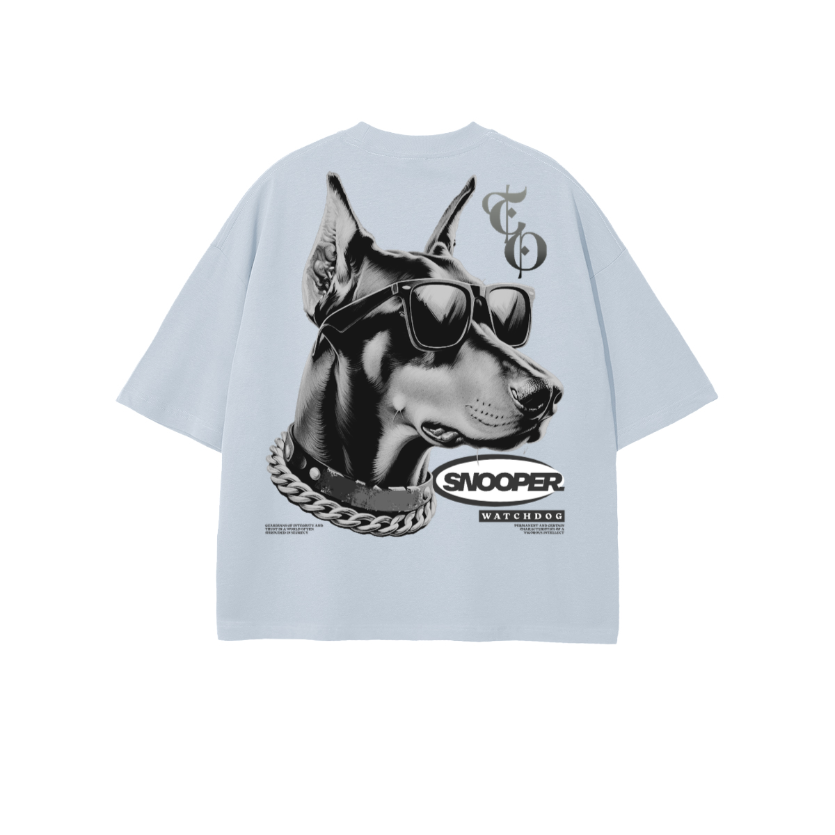 Snooper Cropped Oversized T-Shirt - The One PR
