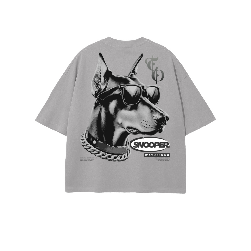 Snooper Cropped Oversized T-Shirt - The One PR