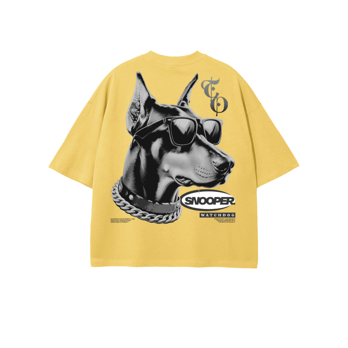 Snooper Cropped Oversized T-Shirt - The One PR