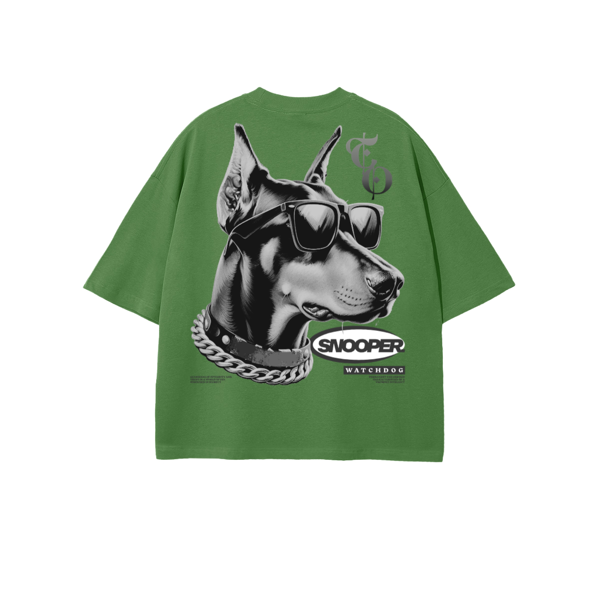 Snooper Cropped Oversized T-Shirt - The One PR